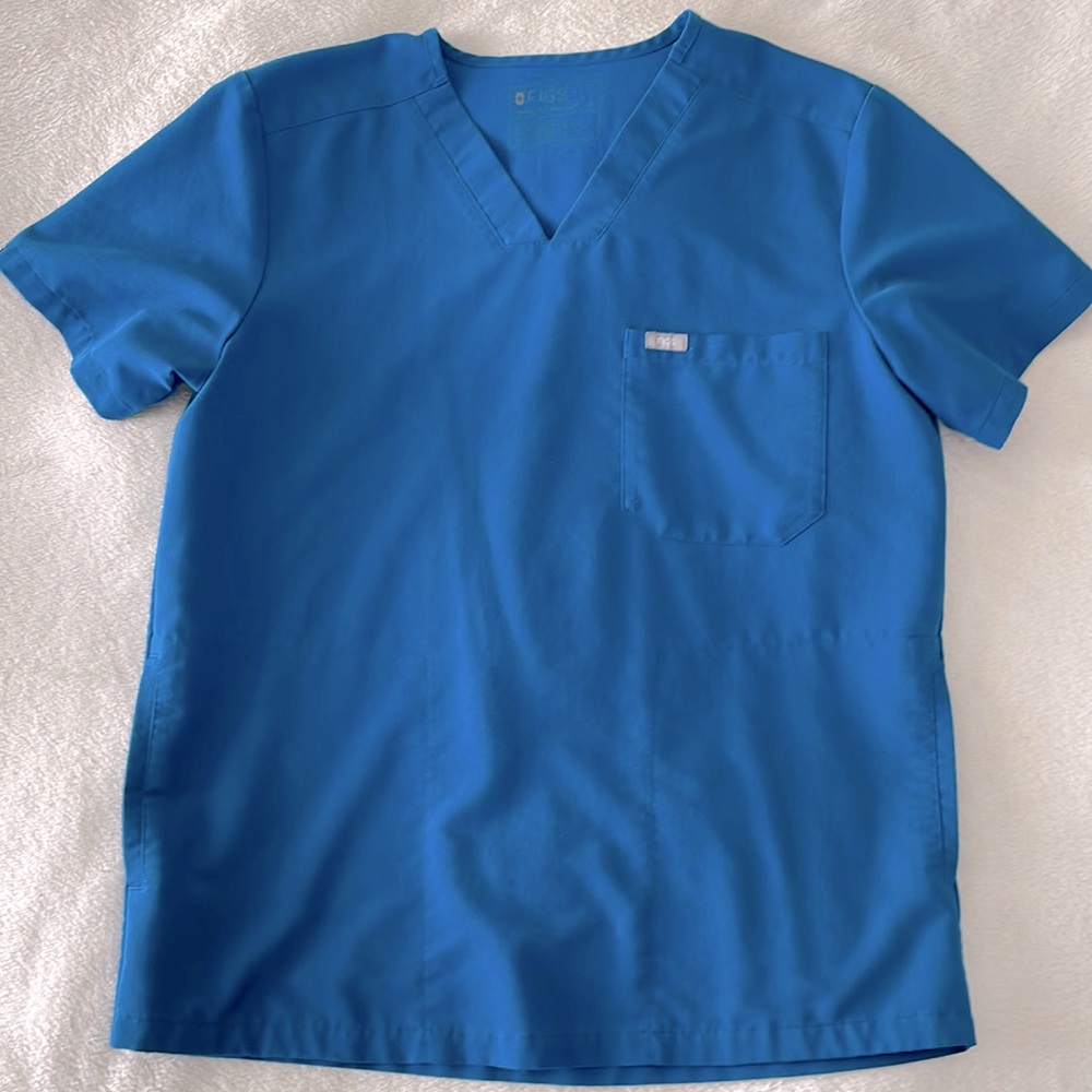 Figs ALPS BLUE scrub set size M